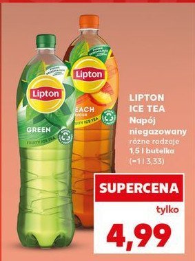 Herbata mrożona peach Lipton ice tea promocja