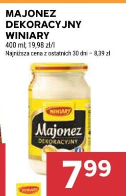 Majonez dekoracyjny Winiary promocja w Stokrotka