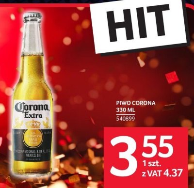 Piwo Corona Extra 330 ml promocja w Selgros