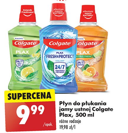 Płyn do płukania citrus fresh Colgate plax promocja