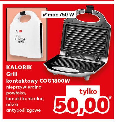 Grill cog1800w Kalorik promocja