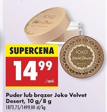 Br膮zer do twarzy velvet desert Joko Joko make-up promocja