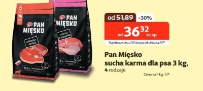 Karma sucha dla psa 3 kg promocja w KAKADU