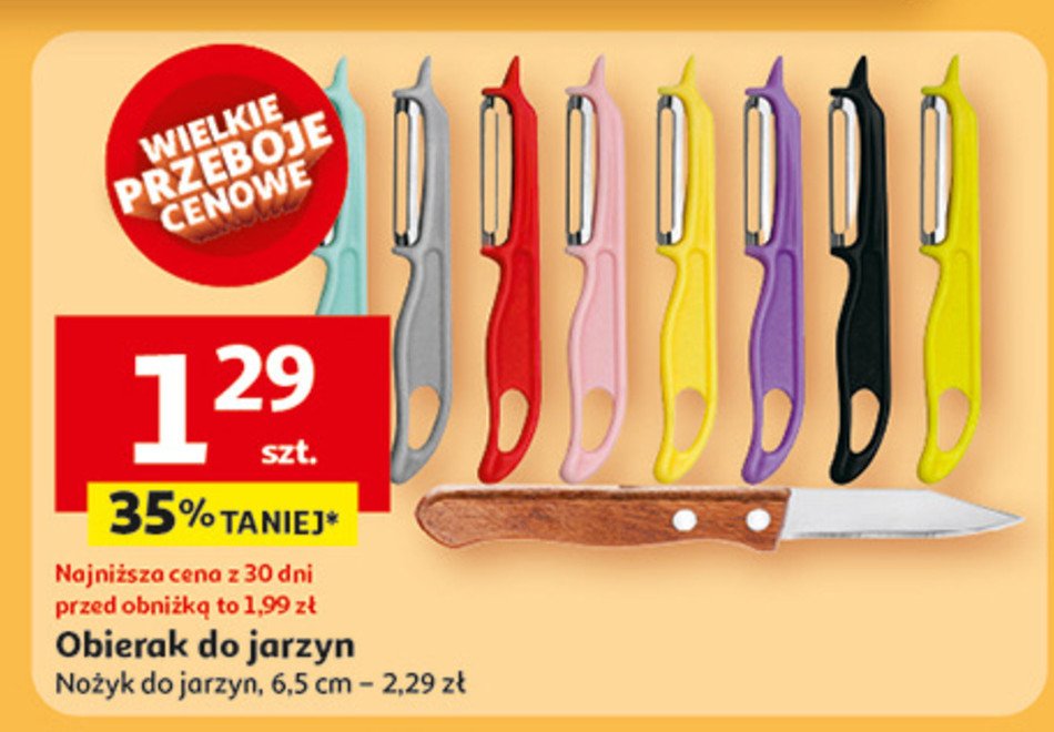 Obierak do jarzyn promocja w Auchan