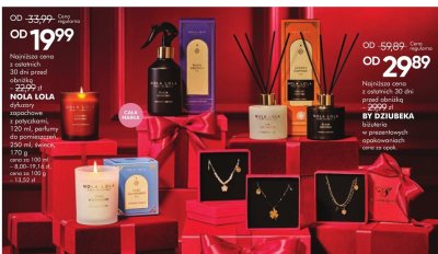 Świece NOLA LOLA dyfuzory zapachowe z patyczkami, 120 ml, perfumy do pomieszczeń, 250 ml, świece, 170 g promocja w Super-Pharm