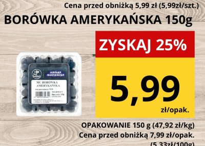 Bor贸wka ameryka艅ska chile promocja w Supeco