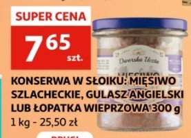 Mięsiwo szlacheckie Dworska uczta promocja