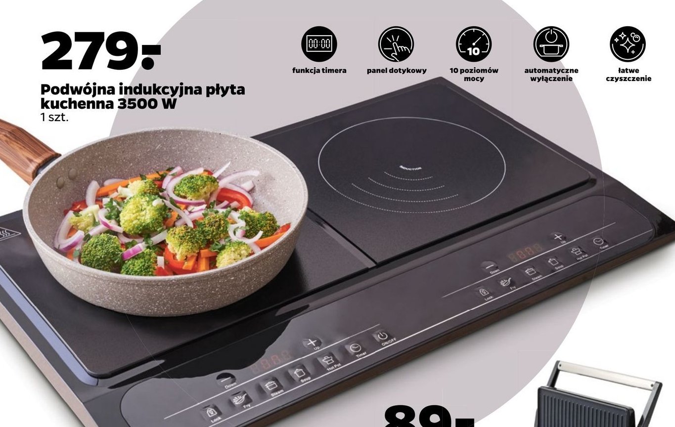 Płyta indukcyjna promocja w Castorama