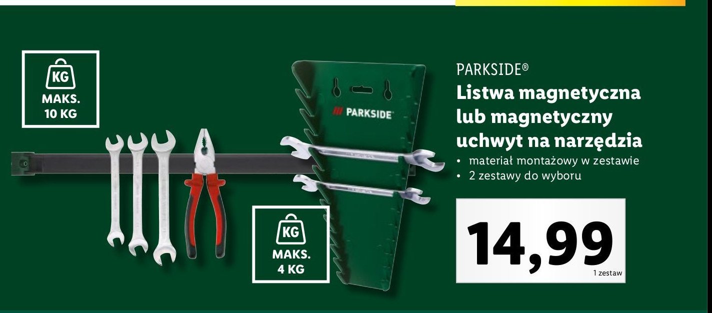 Uchwyt magnetyczny Parkside promocja