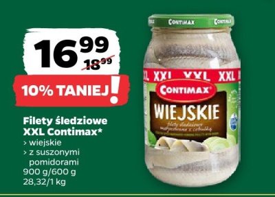 Filety śledziowe XXL z suszonymi pomidorami promocja w Netto