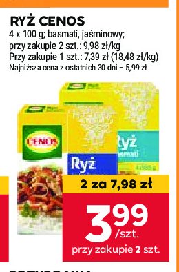 Ryż jaśminowy Cenos promocja