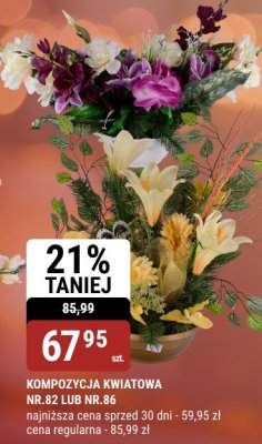 Kompozycja kwiatowa promocja w bi1