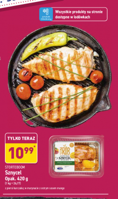 Sznycel z piersi kurczaka z ostrym sosem mango Storteboom promocja