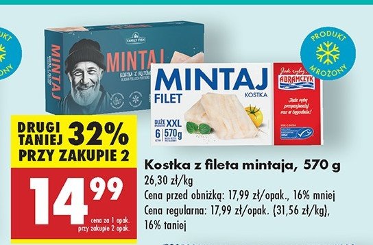 Filet z mintaja Family fish promocja