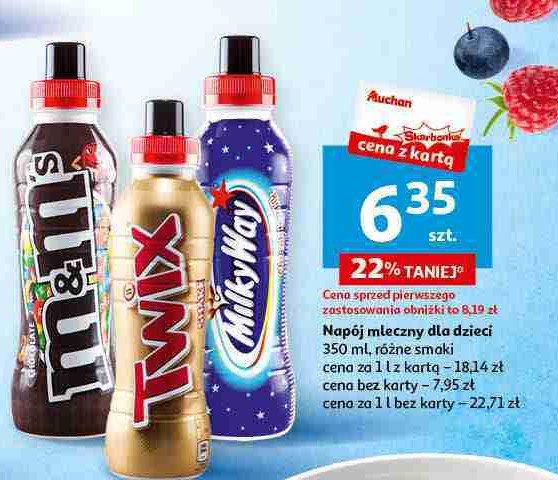 Nap贸j mleczny TWIX SHAKE promocja