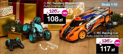 RC Racing Car - Auto zdalnie sterowane promocja w Woolworth
