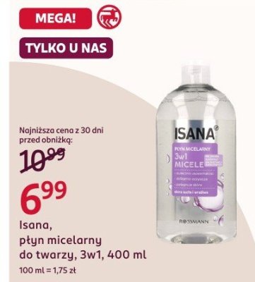 Płyn micelarny do twarzy, 3w1 promocja w Rossmann
