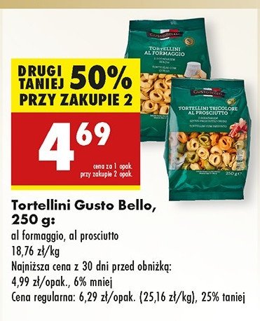 Tortellini z grzybami Gustobello promocja