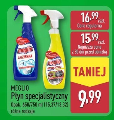 Płyn specjalistyczny MEGLIO promocja w Aldi