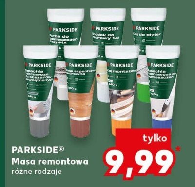 Masa remontowa różne rodzaje promocja w Kaufland