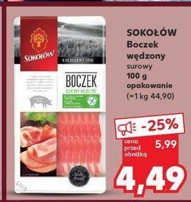 Boczek wędzony naturrino Sokołów sokołowska spiżarnia promocja