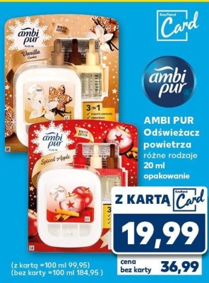 Odświeżacz powietrza, różne rodzaje promocja w Kaufland