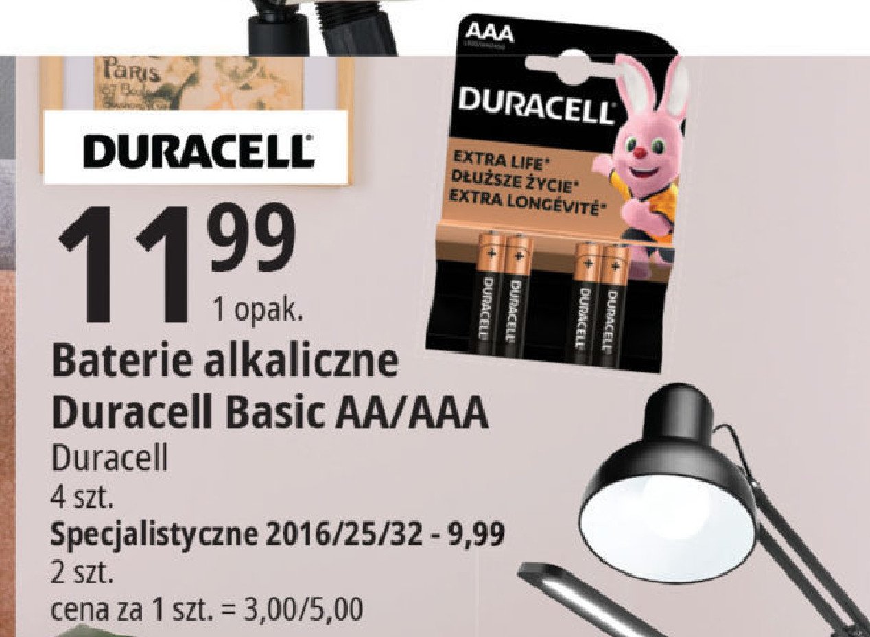 Baterie 2016 Duracell promocja