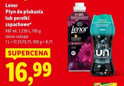 Płyn do płukania, różne rodzaje promocja w Lidl