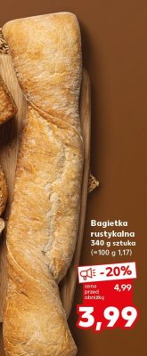 Bagietka rustykalna promocja w Kaufland