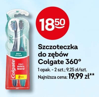 Szczoteczka do zębów Colgate 360° promocja w Żabka