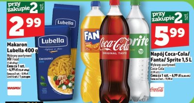 Makaron Lubella 400 g promocja w TOPAZ