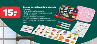 Zestaw do malowania w podróży promocja w Netto