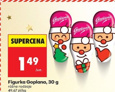 Figurka Goplana 30 g promocja w Biedronka