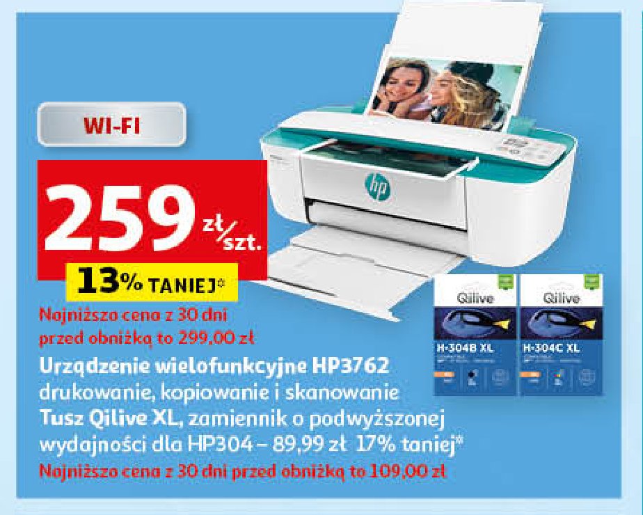 Tusz hp304 xl czarny Qilive promocja