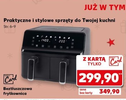 Frytownica beztłuszczowa 2 x 4 l promocja w Kaufland