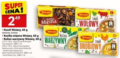 Kostka mięsna Winiary, 60 g promocja w Twój Market