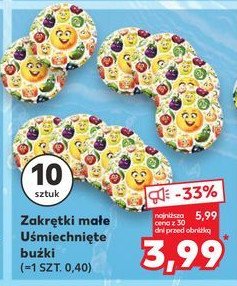 Zakrętki małe buźki promocja