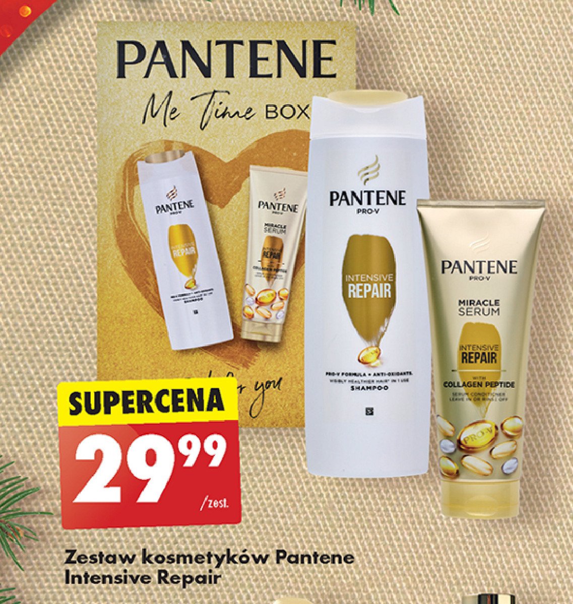 Szampon + od偶ywka do w艂os贸w ntensive repair Pantene pro-v promocja