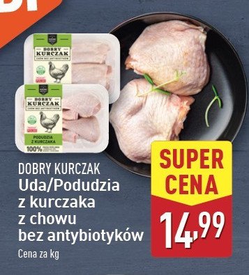 Podudzia z kurczaka bez antybiotyków Mięsne specjały dobry kurczak promocja w Aldi