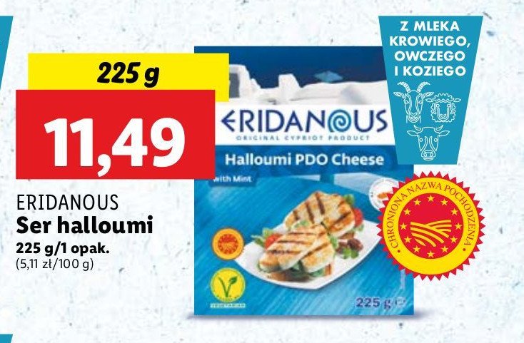 Ser halloumi Eridanous promocja