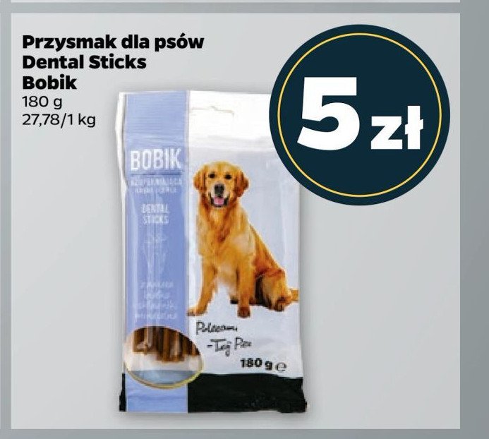 Przysmak dla psa dental sticks Bobik promocja