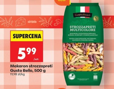 Makaron strozzapreti  promocja w Biedronka