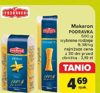 Makaron spaghetti Podravka promocja