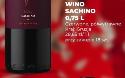 Wino Sachino 0,75 L promocja w Duży Ben