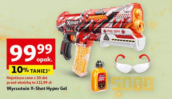 Wyrzutnia hyper gel Xshot promocja w Auchan