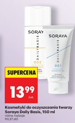 Kosmetyki do oczyszczania twarzy Soraya Daily Basis, 150 ml, różne rodzaje promocja w Biedronka