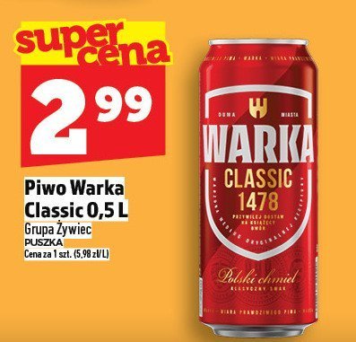 Piwo promocja w TOPAZ
