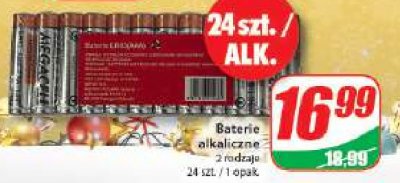 Baterie alkaliczne aa promocja