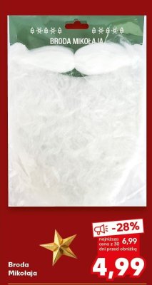 Broda Mikołaja promocja w Kaufland