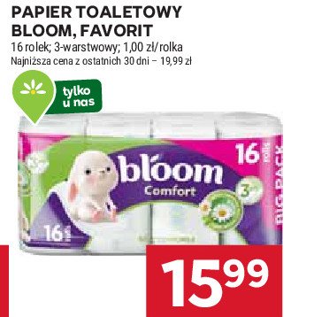 Papier toaletowy rumianek BLOOM promocja w Stokrotka